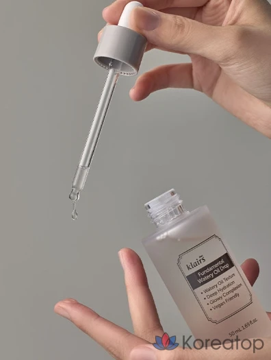 Ампульная сыворотка Dear, Klairs Fundamental Watery Oil Drop, 50 мл, 1 шт.