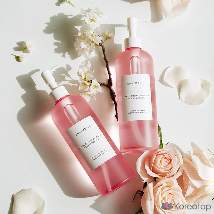Гидрофильное масло Graymelin Fresh Cherryblossom Cleansing Oil, 400 мл, 1 шт.