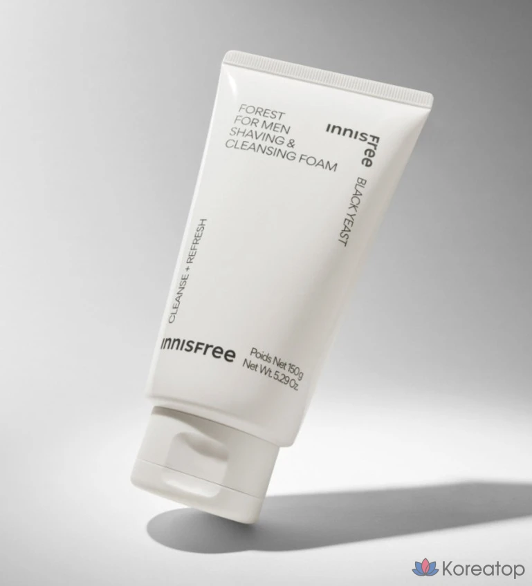 Пенка для бритья и умывания Innisfree Forest Shaving &amp; Cleansing Foam, 150 г, 1 шт.