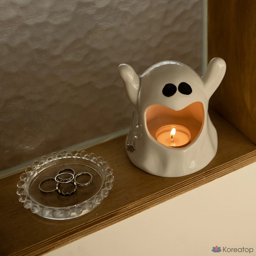Набор для ароматерапии Cocodor Ghost Tealight Holder + Candle Set, аромат Black Cherry, 10 г x 6 шт., 1 шт., фото 8
