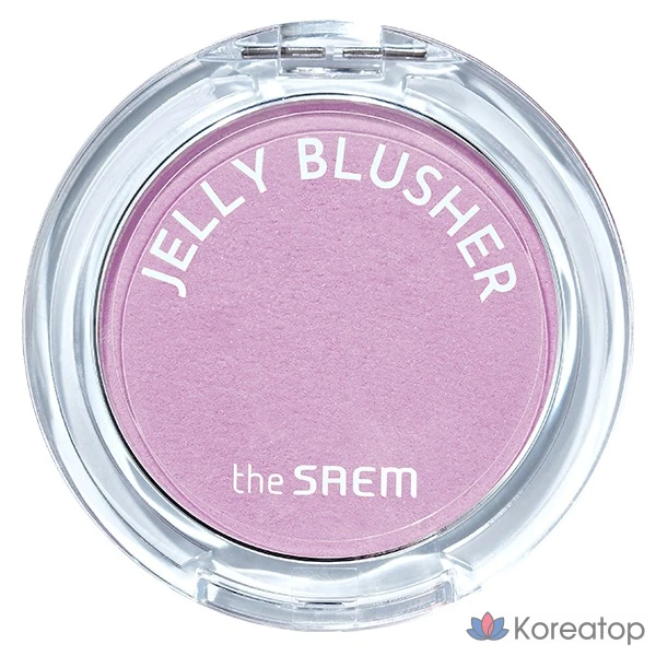 Бальзам для щек The Saem Jelly Blusher, оттенок PP01 Milky Mauve, 4.5 г, 1 шт.