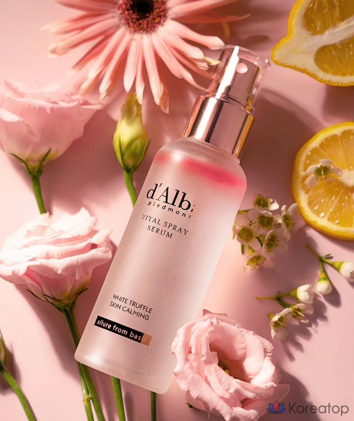 Набор для ухода d'Alba White Truffle First Spray Serum + Vital Spray Serum + Gift Bag, 2 шт.