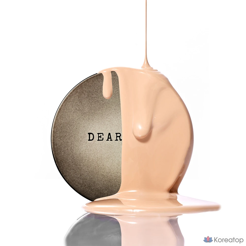 Кушон Jungsaemmool Dear Glam Ultra Thin Cover Cushion, оттенок 23 Beige, 24 г, 1 шт.
