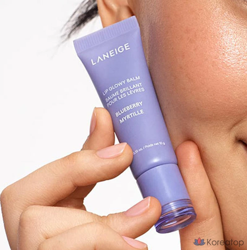 Бальзам для губ LANEIGE Lip Glowy Balm, оттенок Blueberry, 10 г, 1 шт., фото 3