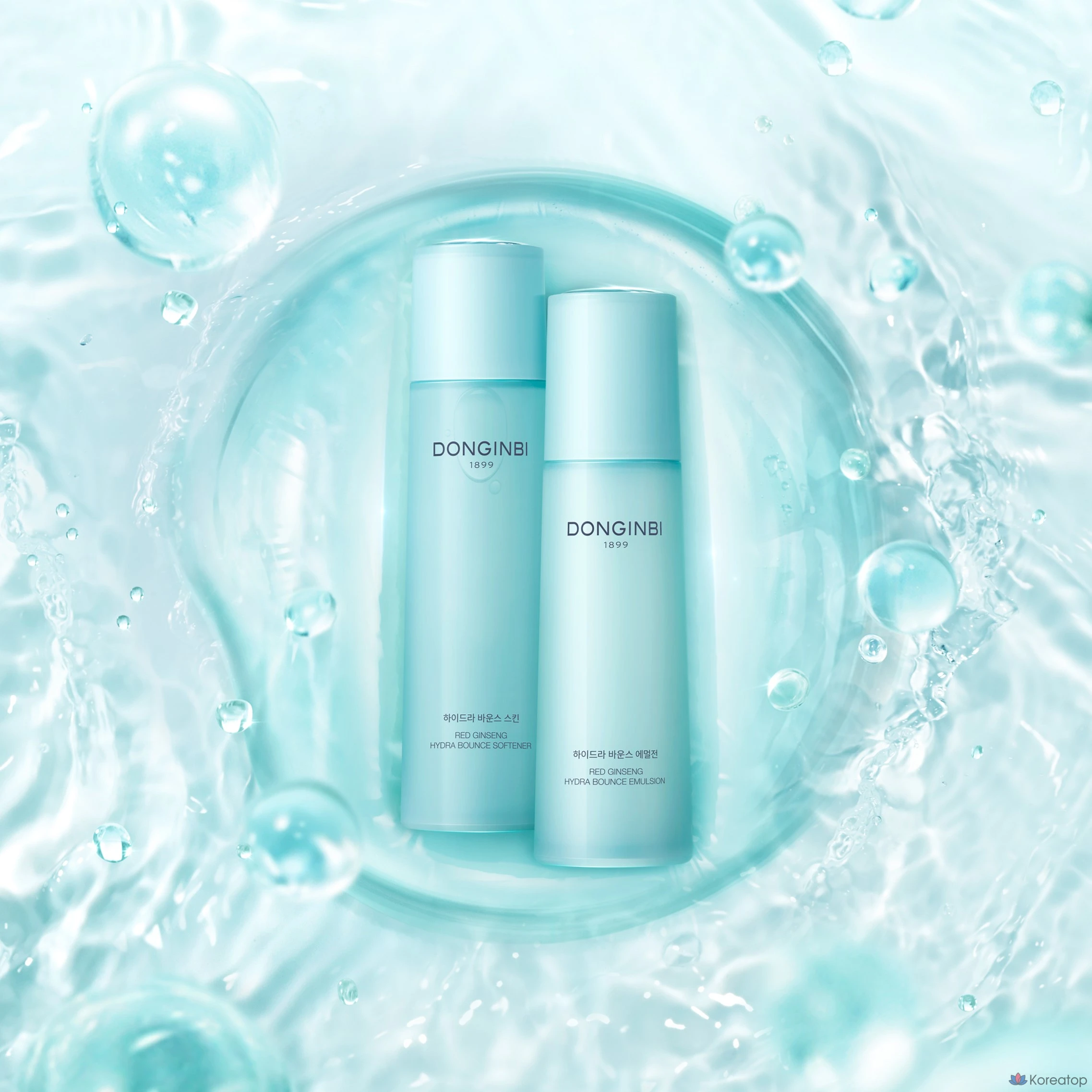 Набор для ухода Donginbi Hydra Bounce 2-piece Set (Toner + Emulsion), 1 шт.