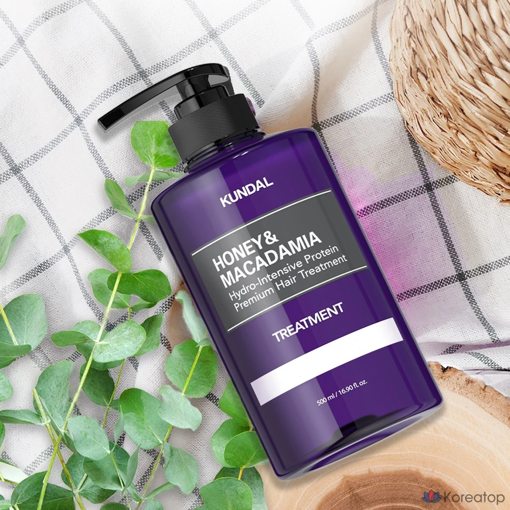 Кондиционер для волос Kundal Honey & Macadamia Hair Treatment Aroma Edition Jasmine Woody, 500 мл, 1 шт.