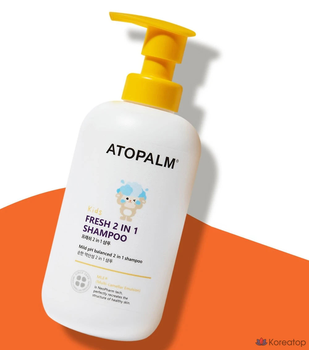 Шампунь 2-в-1 Atopalm Fresh для детей, 460 мл, 1 шт.