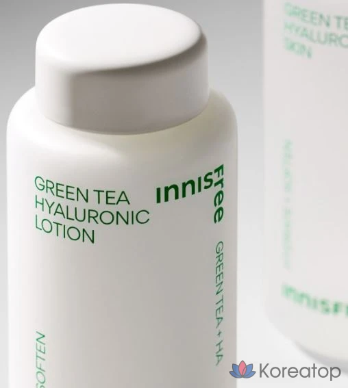 Лосьон Innisfree Green Tea Hyaluronic Acid Lotion, 170 мл, 1 шт.