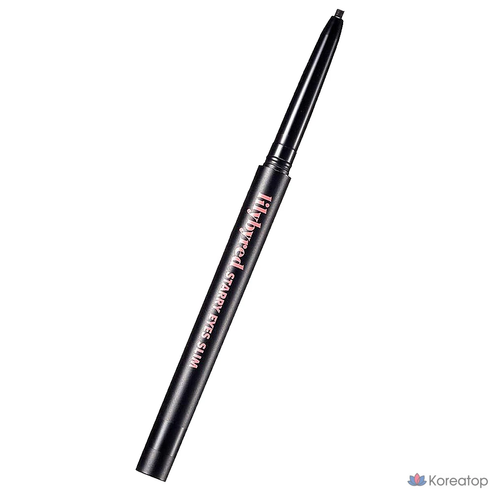 Подводка для глаз Lilybyred Starlight Eyes Nine to Nine Slim Gel Eyeliner, оттенок 01 Matte Black, 0.14 г, 1 шт.