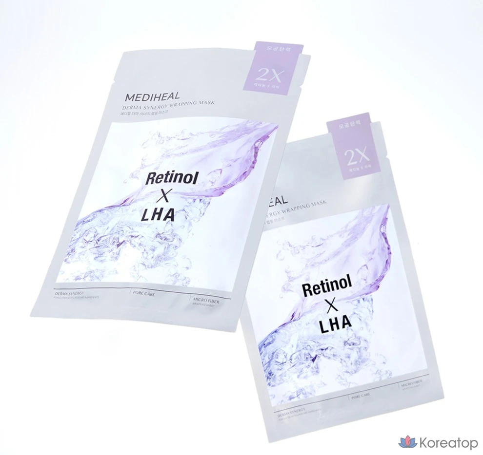 Тканевая маска для лица MEDIHEAL Derma Synergy Wrapping Mask Pore Elasticity, 10 шт.