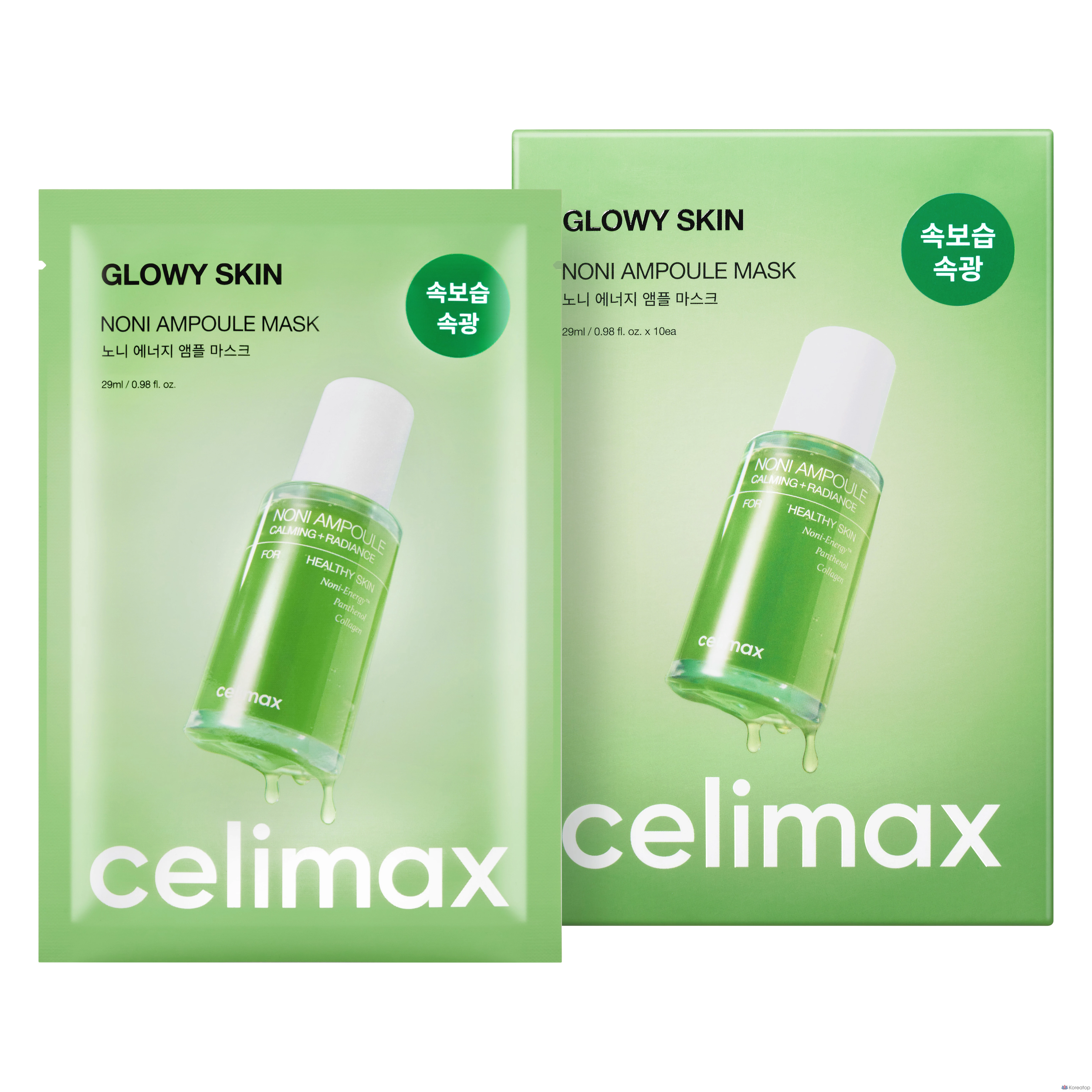 Тканевая маска для лица Celimax Noni Ampoule Mask, 10 шт.