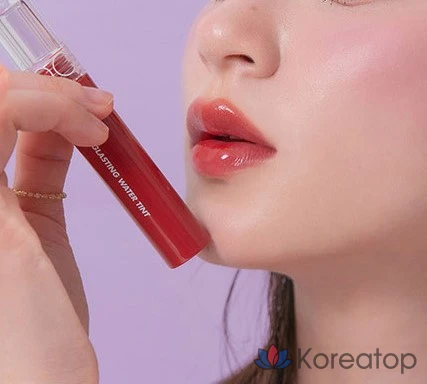 Тинт для губ ROM&ND Glasting Water Tint, оттенок 08 Rose Stream, 4 г, 1 шт., фото 6
