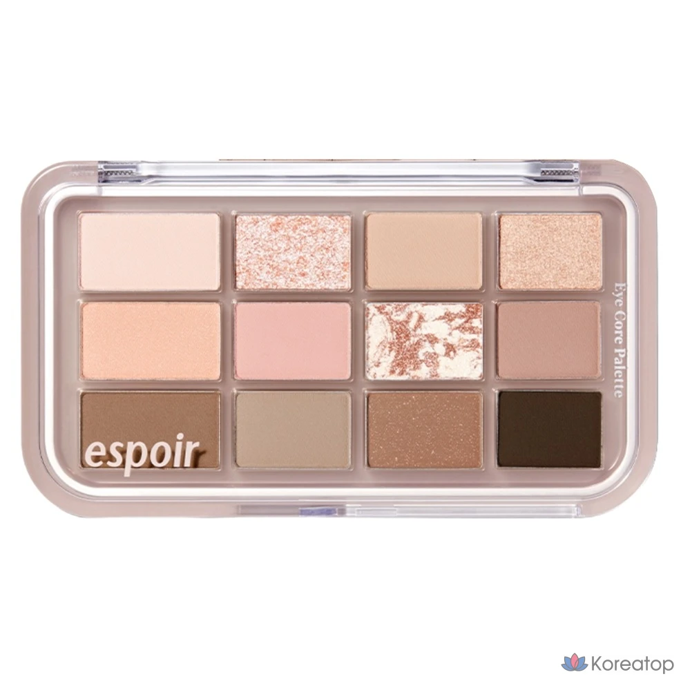 Палитра для век Espoir Eye Core Palette, оттенок 6 Honey Oat Latte, 1 шт.