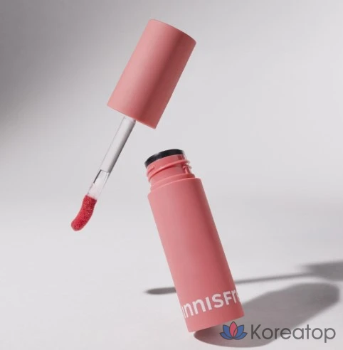 Тинт для губ Innisfree New Airy Matte Tint, оттенок 2 Soft Rose, 1 шт., фото 2