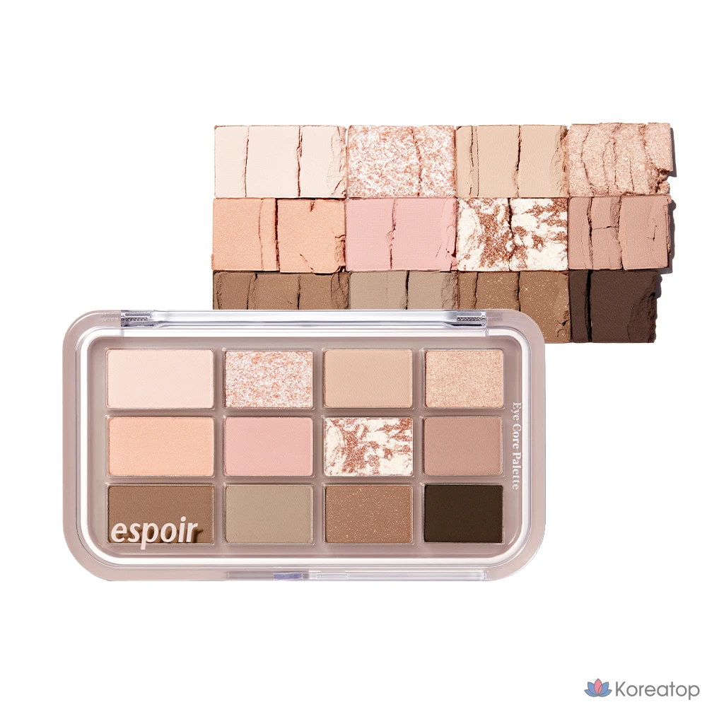 Палитра для век Espoir Eye Core Palette, оттенок 6 Honey Oat Latte, 1 шт., фото 2