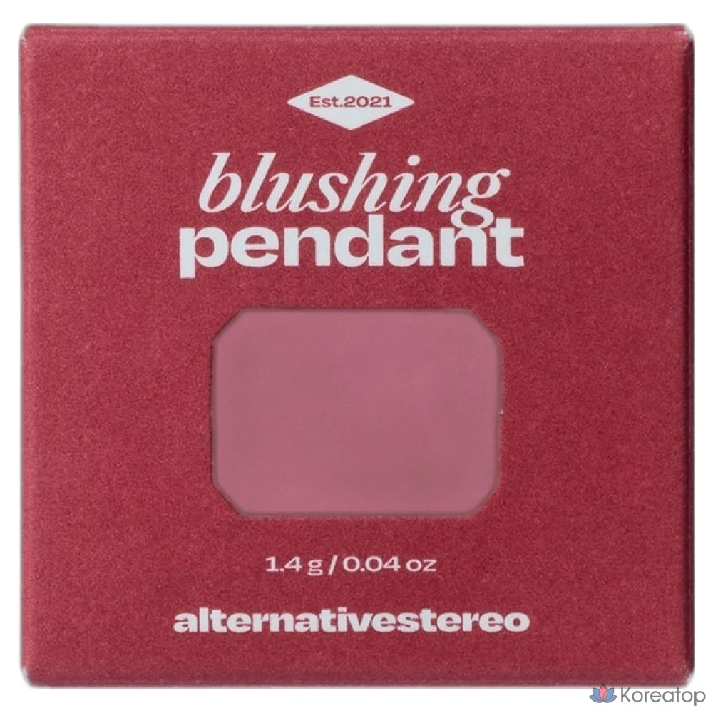 Бальзам для губ ALTERNATIVE STEREO Blushing Pendant Velvet Balm, оттенок V7 Pink Shoe, 1.4 г, 1 шт.