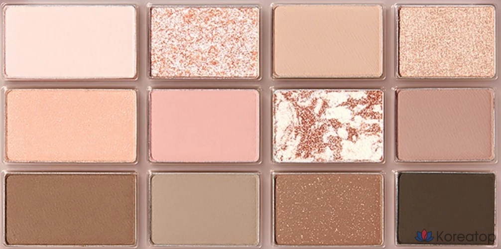 Палитра для век Espoir Eye Core Palette, оттенок 6 Honey Oat Latte, 1 шт., фото 5