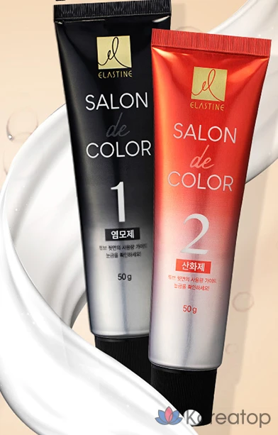 Краска для волос Elastine Salon de Color & Saichi, оттенок Dark Brown, 1 шт., фото 4