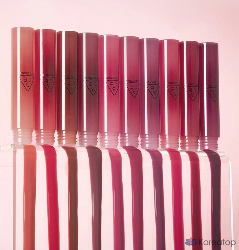 Бальзам для губ 3CE Drop Glow Gel Lipgloss, оттенок Berry Sure, 1 шт., фото 4