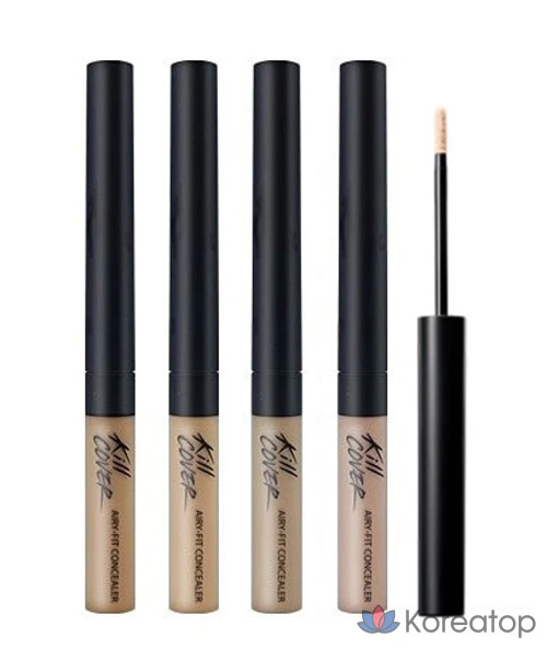 Консилер Clio Kill Cover Airy Fit Concealer, оттенок 03 Linen, 3 г, 1 шт., фото 5