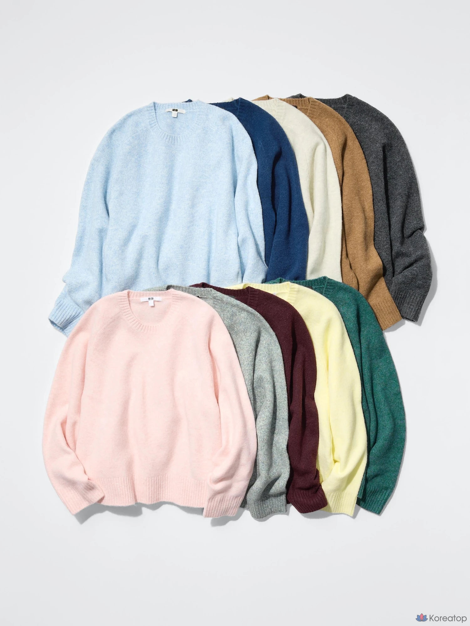 Свитер Uniqlo Souffle Yarn Crew Neck Sweater