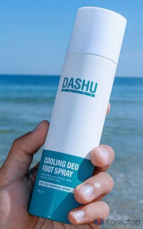 Спрей для ног DASHU Daily Cooling Deo Foot Spray, 1 шт.