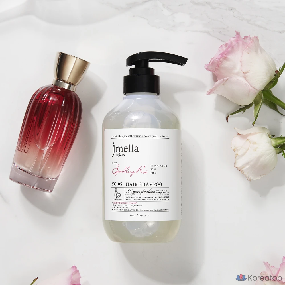Шампунь Jmella In France Sparkling Rose Hair Shampoo Fruity Rose, 500 мл, 1 шт.