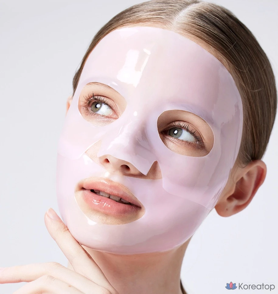 Тканевая маска для лица COSRX The Peptide Collagen Lifting Glow Hydrogel Mask, 15 шт., фото 8