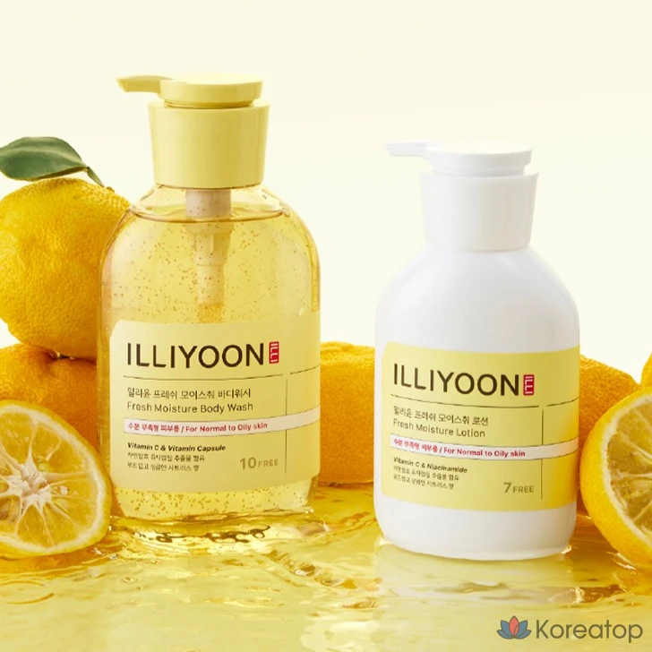 Лосьон для тела ILLIYOON Fresh Moisture Lotion Citrus, 350 мл, 1 шт.