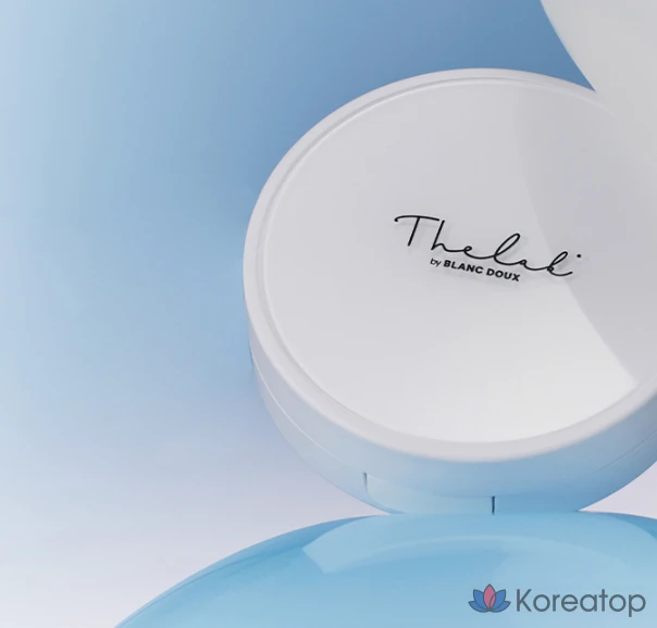 Кушон-основа THE LAB by blanc doux Oligo Hyaluronic Acid Healthy Cream Cushion Foundation, оттенок 01 Ivory, 12 г + сменный блок, 1 шт., фото 4