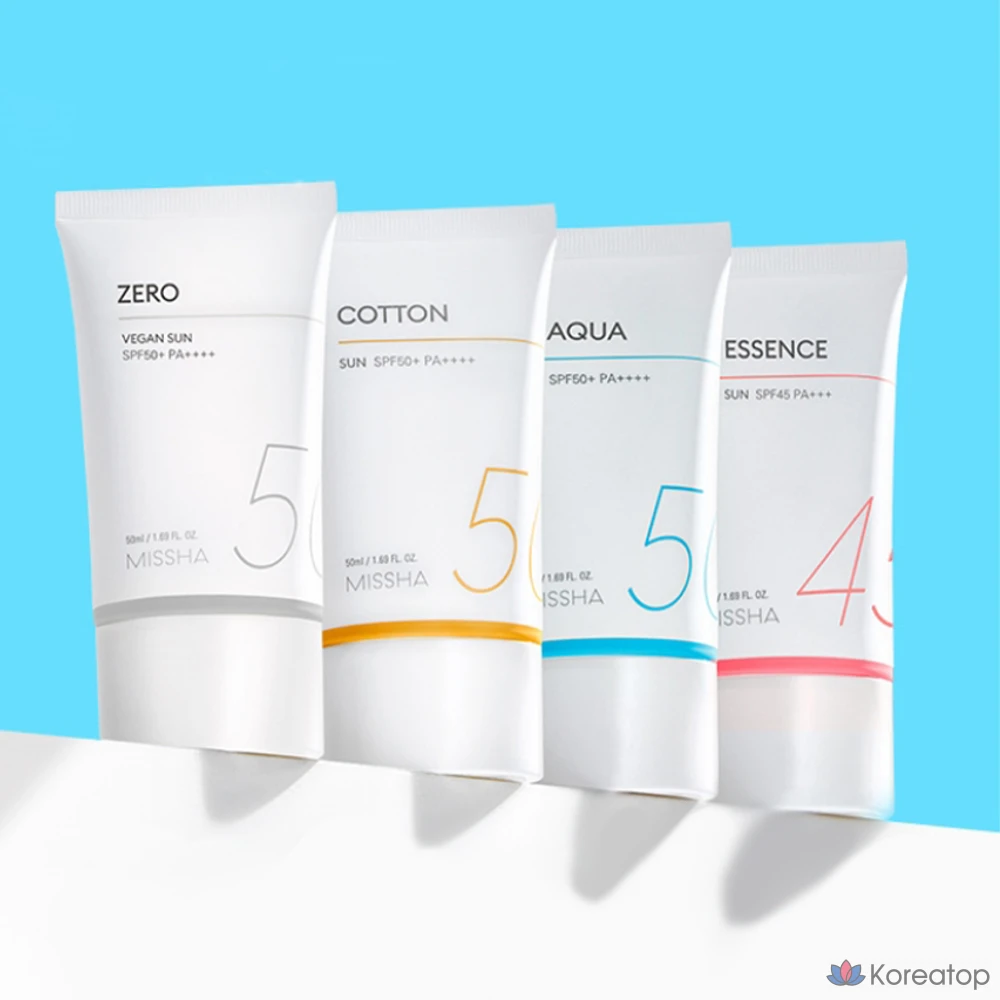 Солнцезащитный крем Missha All Around Safe Block Cotton Sun Cream SPF50+ PA++++, 50 мл, 1 шт.