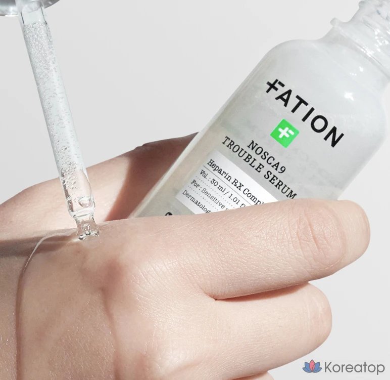 Набор для ухода FATION Noscarna Trouble Care Serum + Cream 20ml + 20ml, 1 шт.