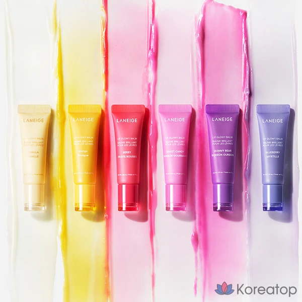 Бальзам для губ LANEIGE Lip Glowy Balm, оттенок Blueberry, 10 г, 1 шт., фото 4