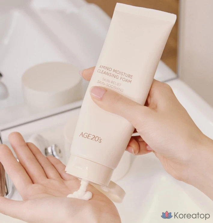 Очищающая пенка AGE 20S Amino Mild Moisture Cleansing Foam, 150 мл, 1 шт.