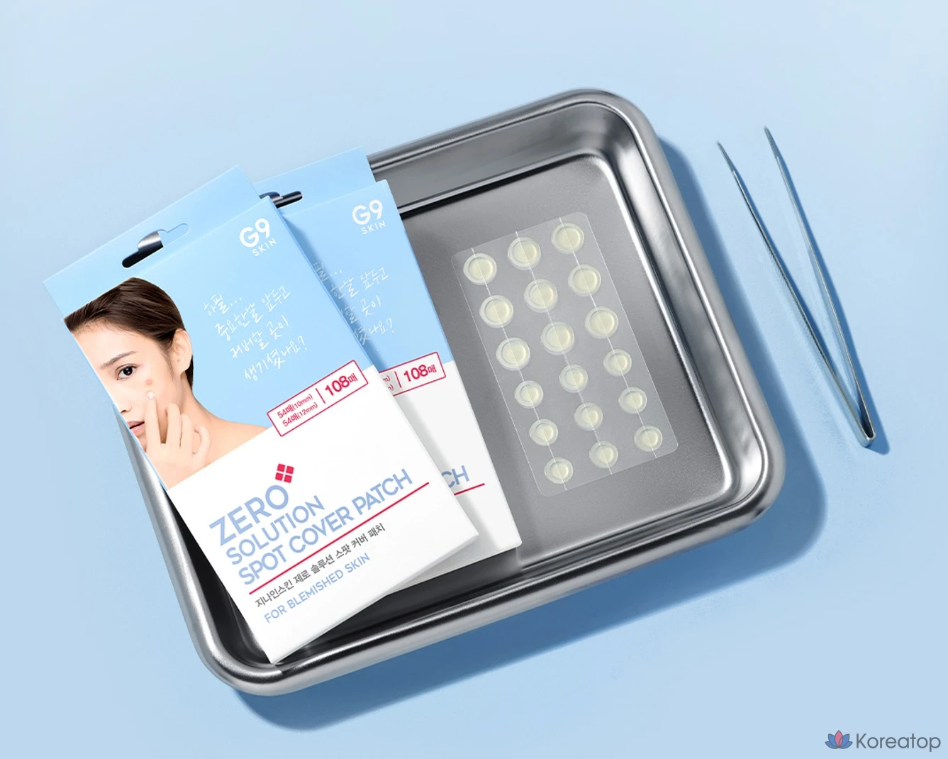 Патчи для лица G9SKIN Zero Solution Spot Cover Patch, 108 шт.