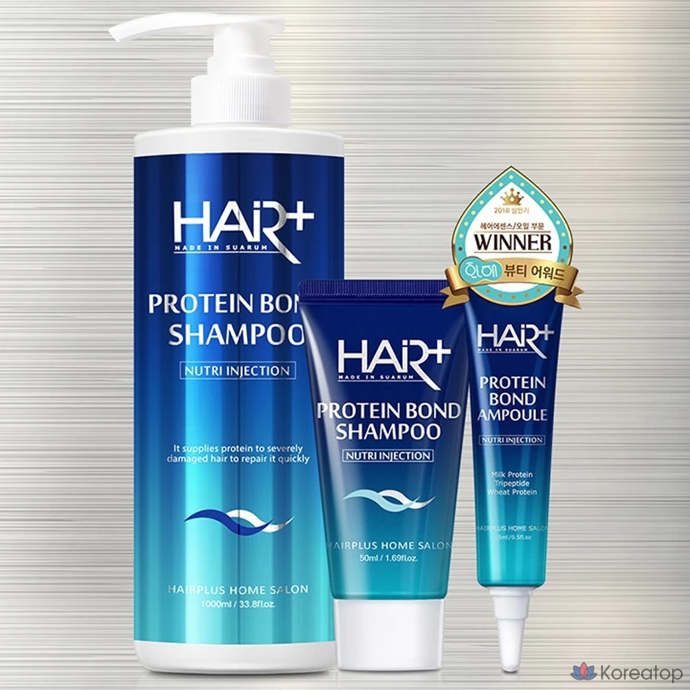 Шампунь Hair Plus Protein Bond Low pH Shampoo, 1 л, 1 шт.