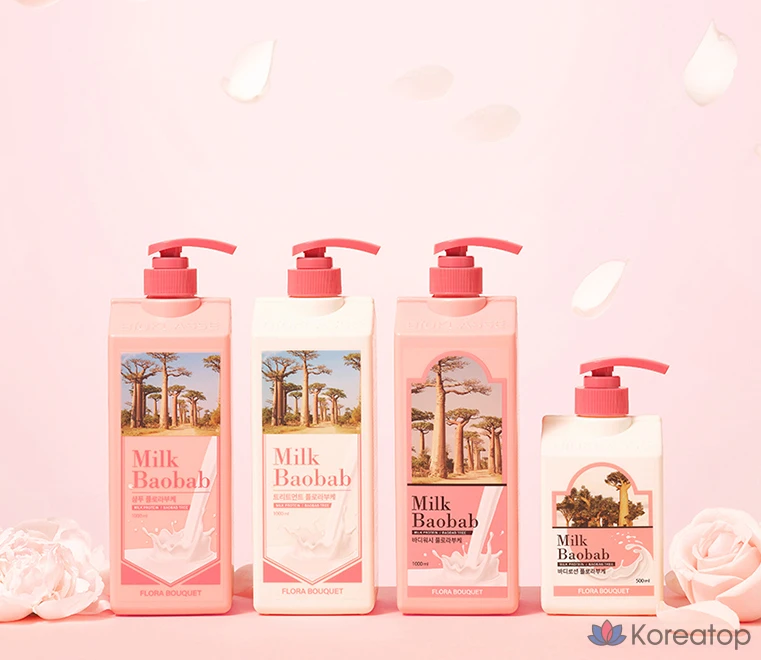 Набор для ухода Milk Baobab Flora Bouquet Hair 2-piece Set, 1 шт.