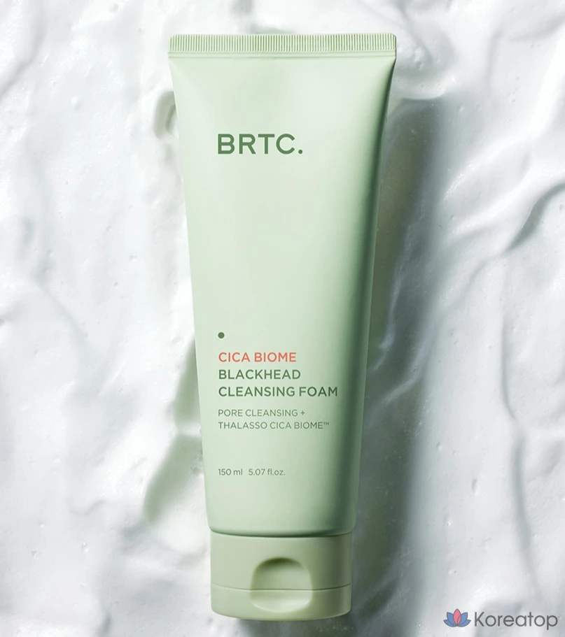 Очищающая пенка BRTC Cica Biome Blackhead Cleansing Foam, 150 мл, 1 шт.