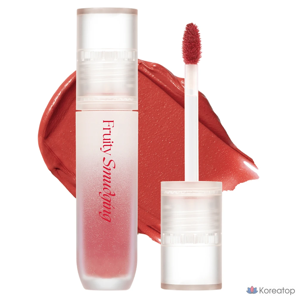 Тинт для губ MERZY Fruity Smudging Velvet Tint, оттенок FS3 Rich Smudging, 3.5 г, 1 шт.