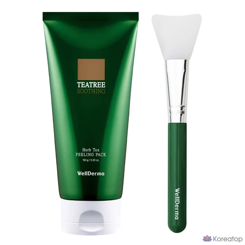 Пилинг WellDerma Chisel Tea Tree Herb Tox Peeling Pack, 150 г, 1 шт.