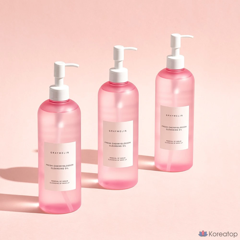 Гидрофильное масло Graymelin Fresh Cherryblossom Cleansing Oil, 400 мл, 1 шт.