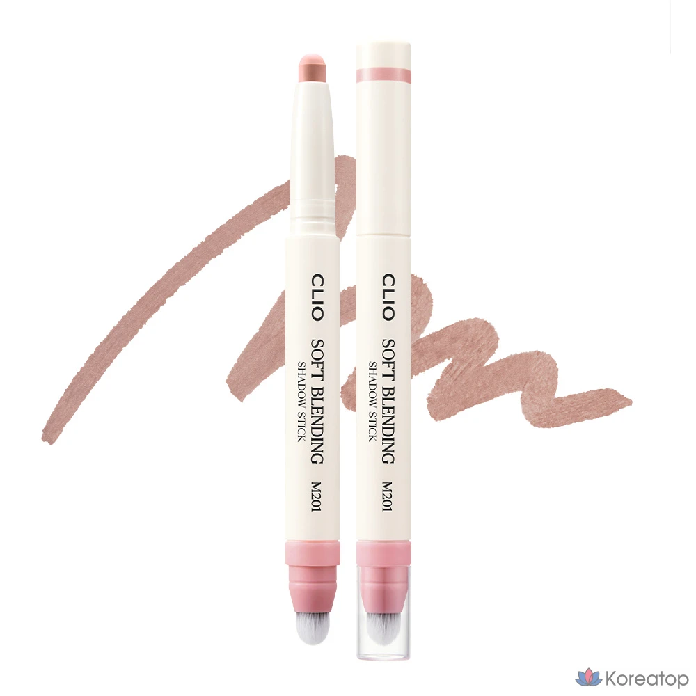 Тени для век Clio Soft Blending Shadow Stick, оттенок M201 Cashmere Mute, 1 шт.