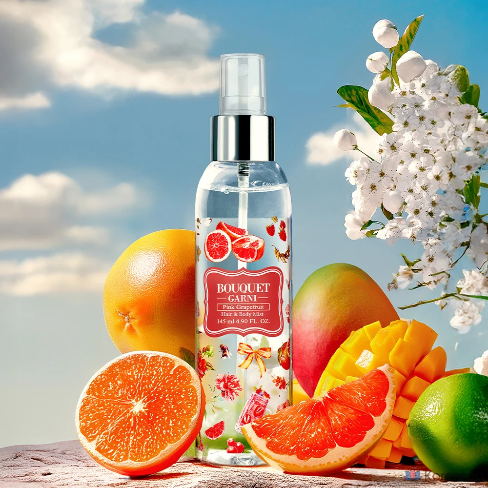 Мист для волос и тела Bouquet garni Fragranced Hair &amp; Body Mist Pink Grapefruit, 145 мл, 1 шт.