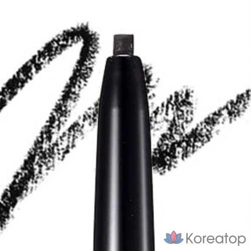 Подводка для глаз Lilybyred Starlight Eyes Nine to Nine Slim Gel Eyeliner, оттенок 01 Matte Black, 0.14 г, 1 шт., фото 2