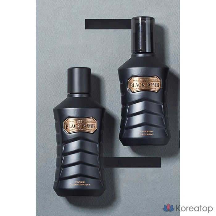 Набор для ухода The Face Shop The Black Bomb Special Set For Men, 2 шт., фото 2