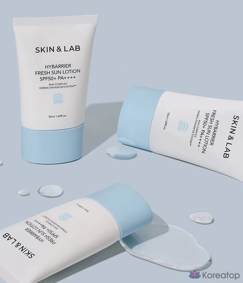Солнцезащитный крем SKIN&LAB High Barrier Fresh Sun Lotion SPF50+ PA++++, 50 мл, 1 шт.