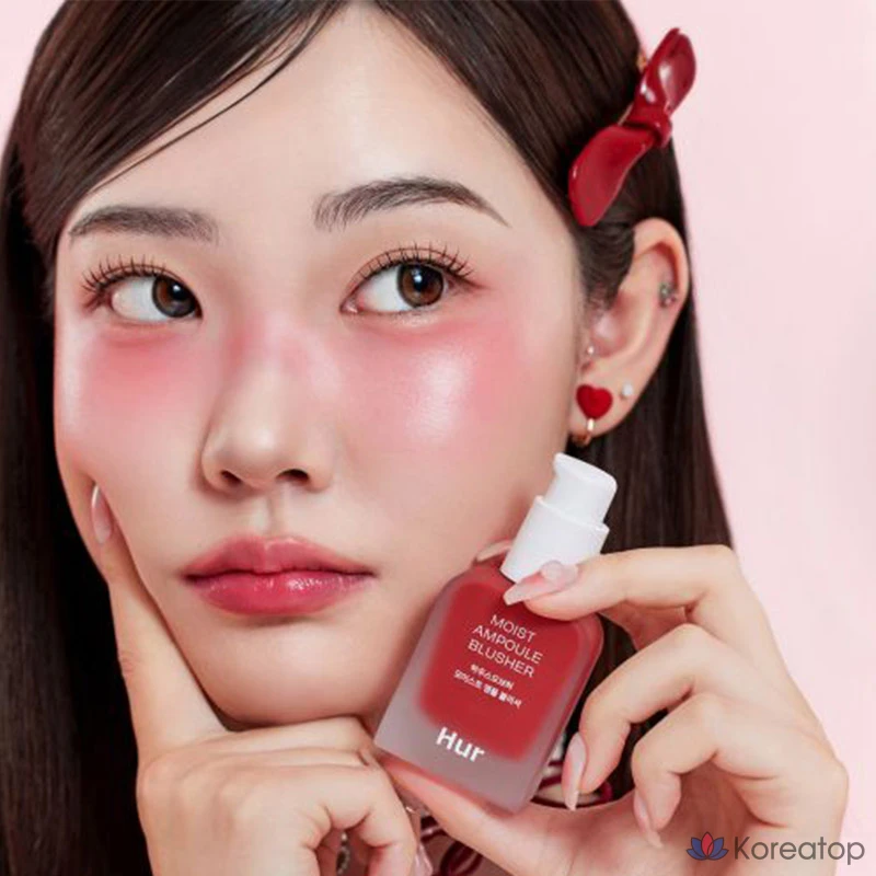 Ампульная сыворотка House of Hur Moist Ampoule Blusher, оттенок 01 Nudy Beige, 20 мл, 1 шт.