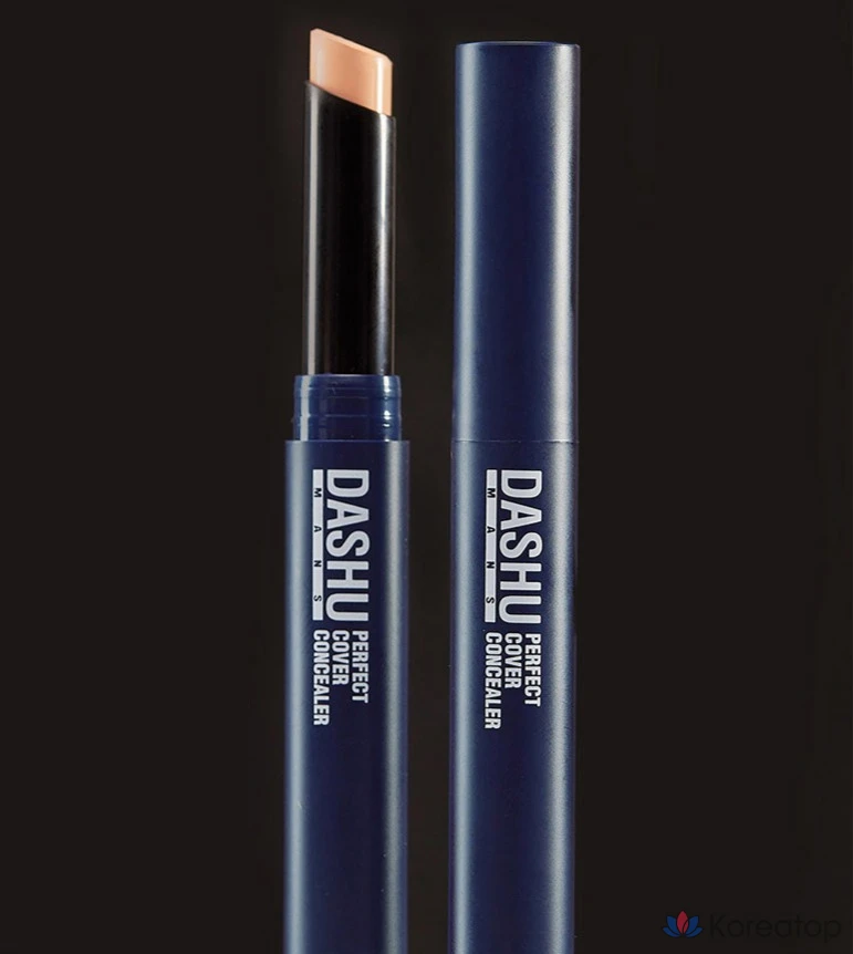 Консилер DASHU Men's Perfect Cover Concealer, оттенок 24, 2.2 г, 1 шт.