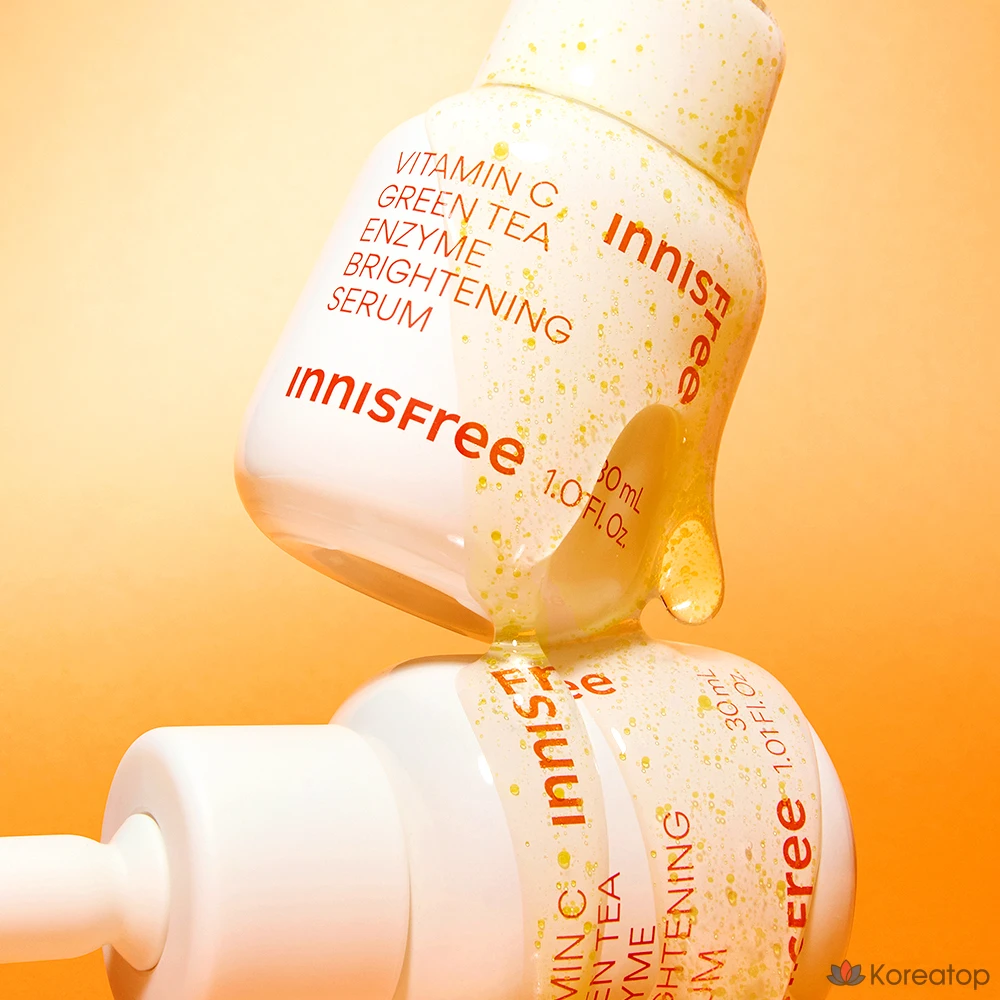 Сыворотка Innisfree New Vitamin C Green Tea Enzyme Spot Toner Serum, 30 мл, 1 шт.