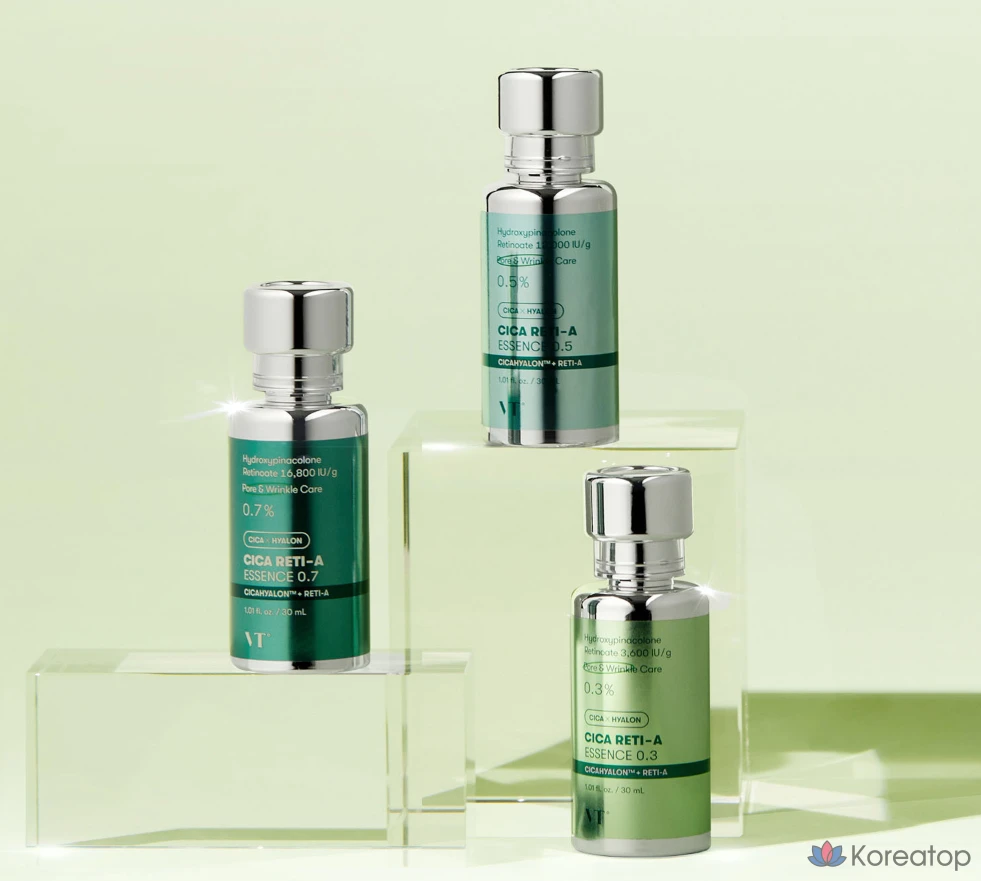 Эссенция VT Cosmetics Cica Reti-A Essence 0.3, 30 мл, 1 шт.
